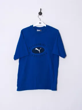 Puma Blue Cotton Tee