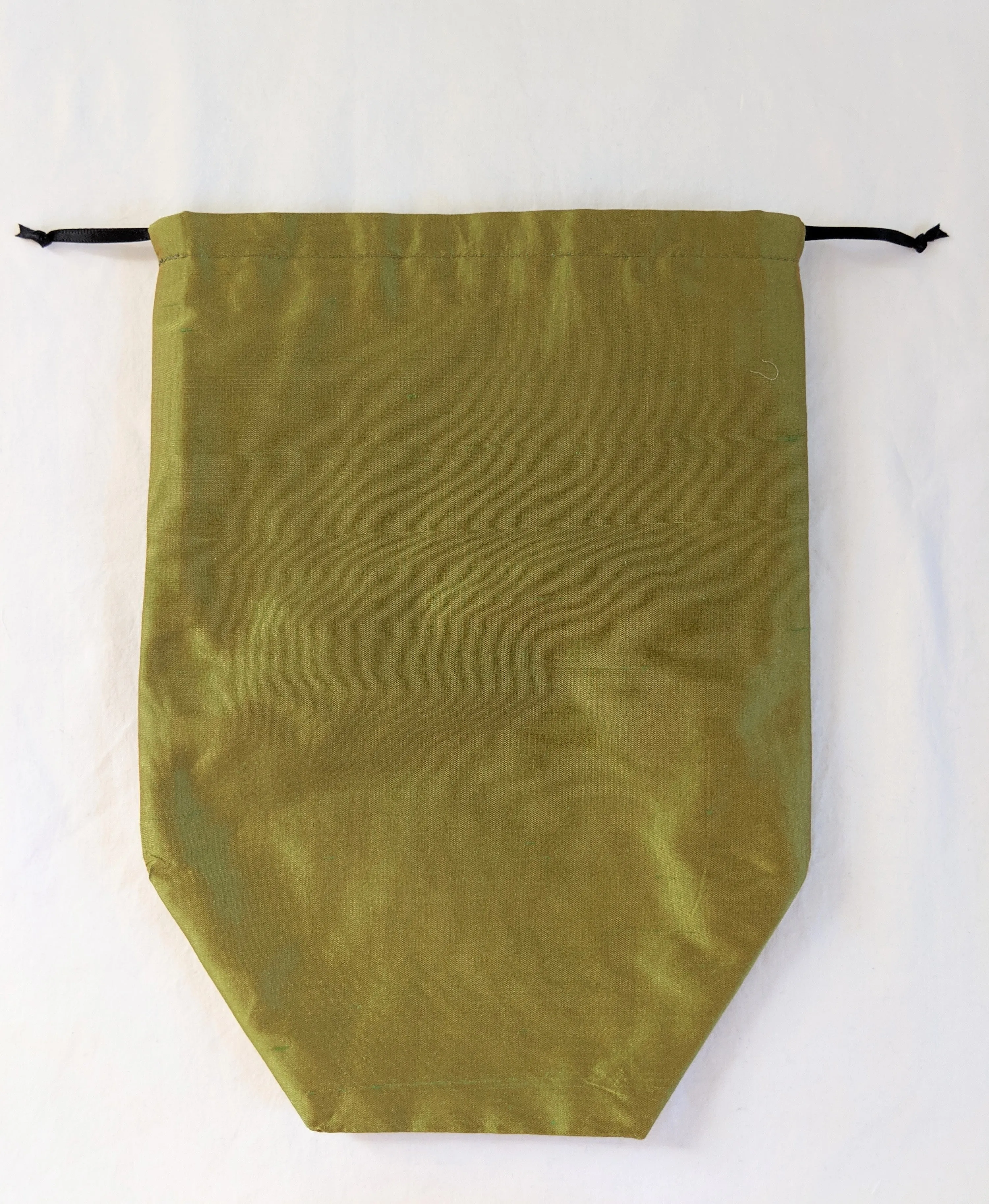 Reticule - Green Shot Silk