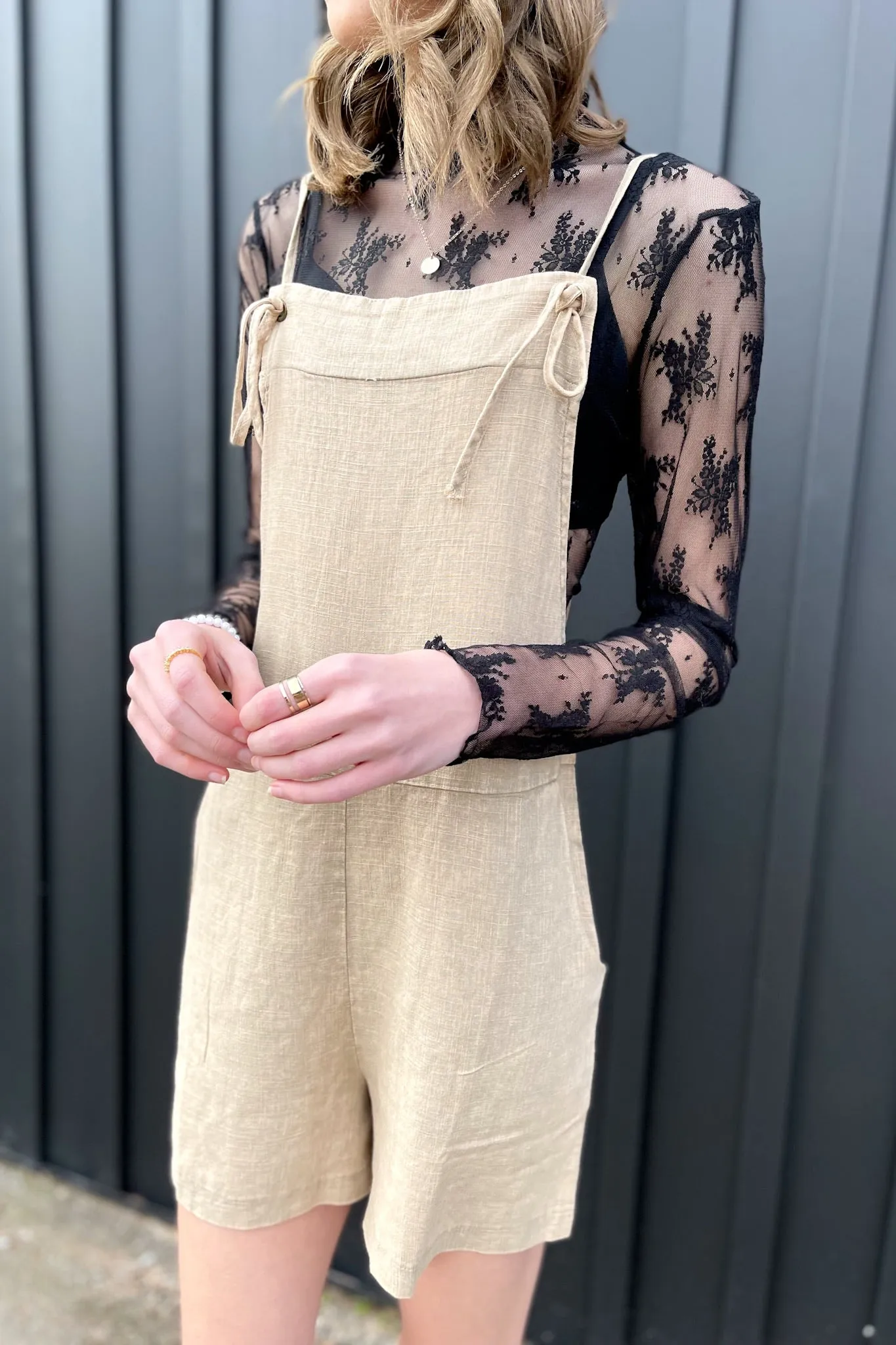 Rylee Linen Romper