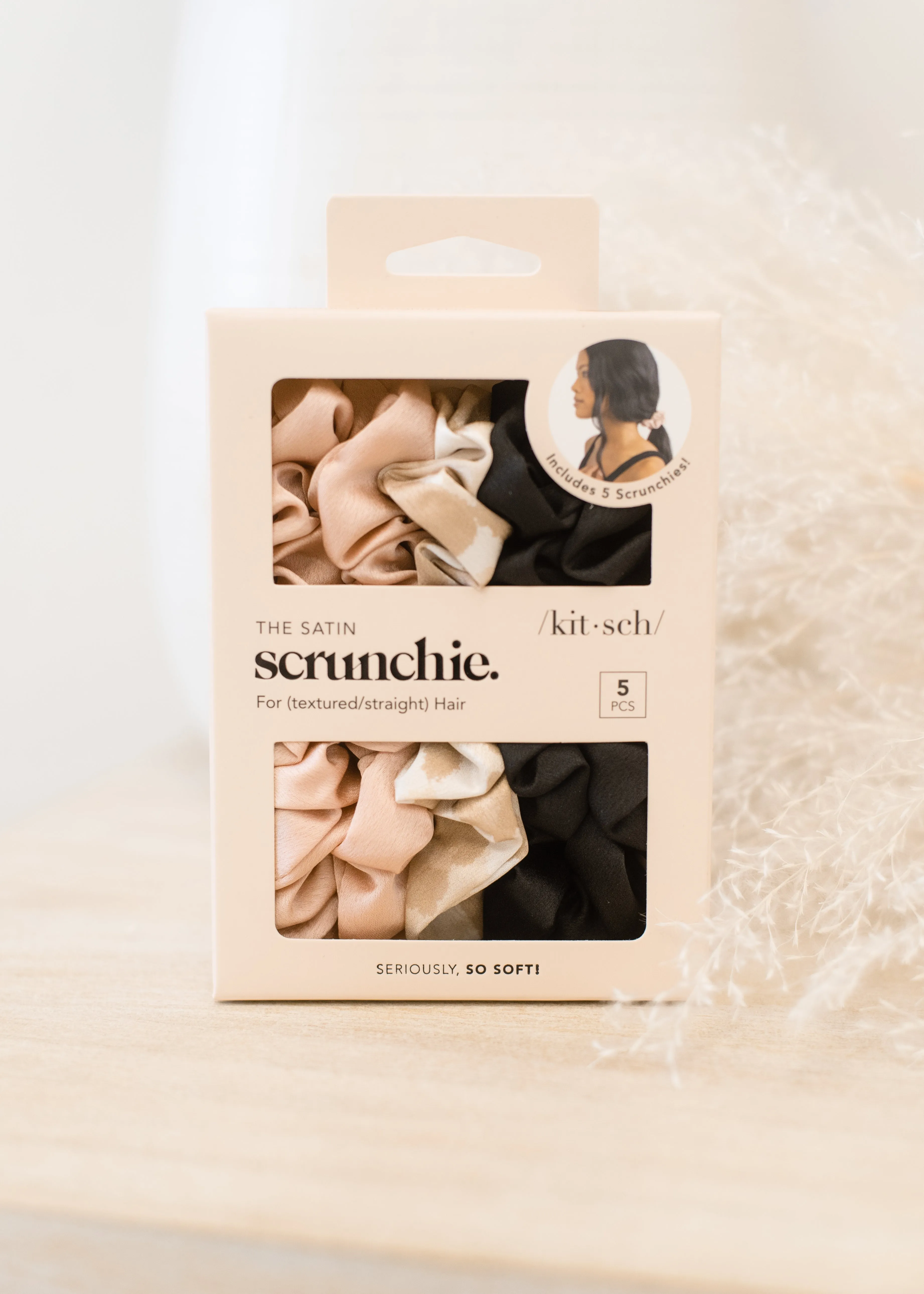 Satin Sleep Scrunchies 5pc