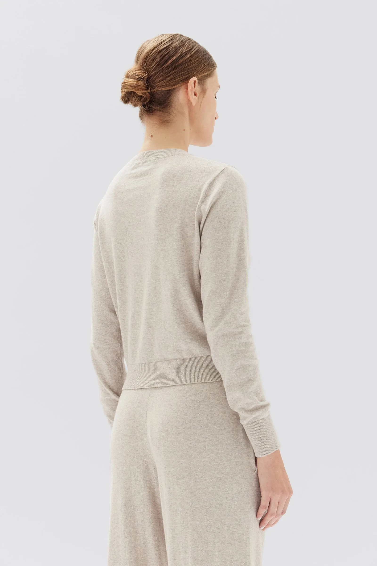 Semra Cotton Cashmere Cardigan