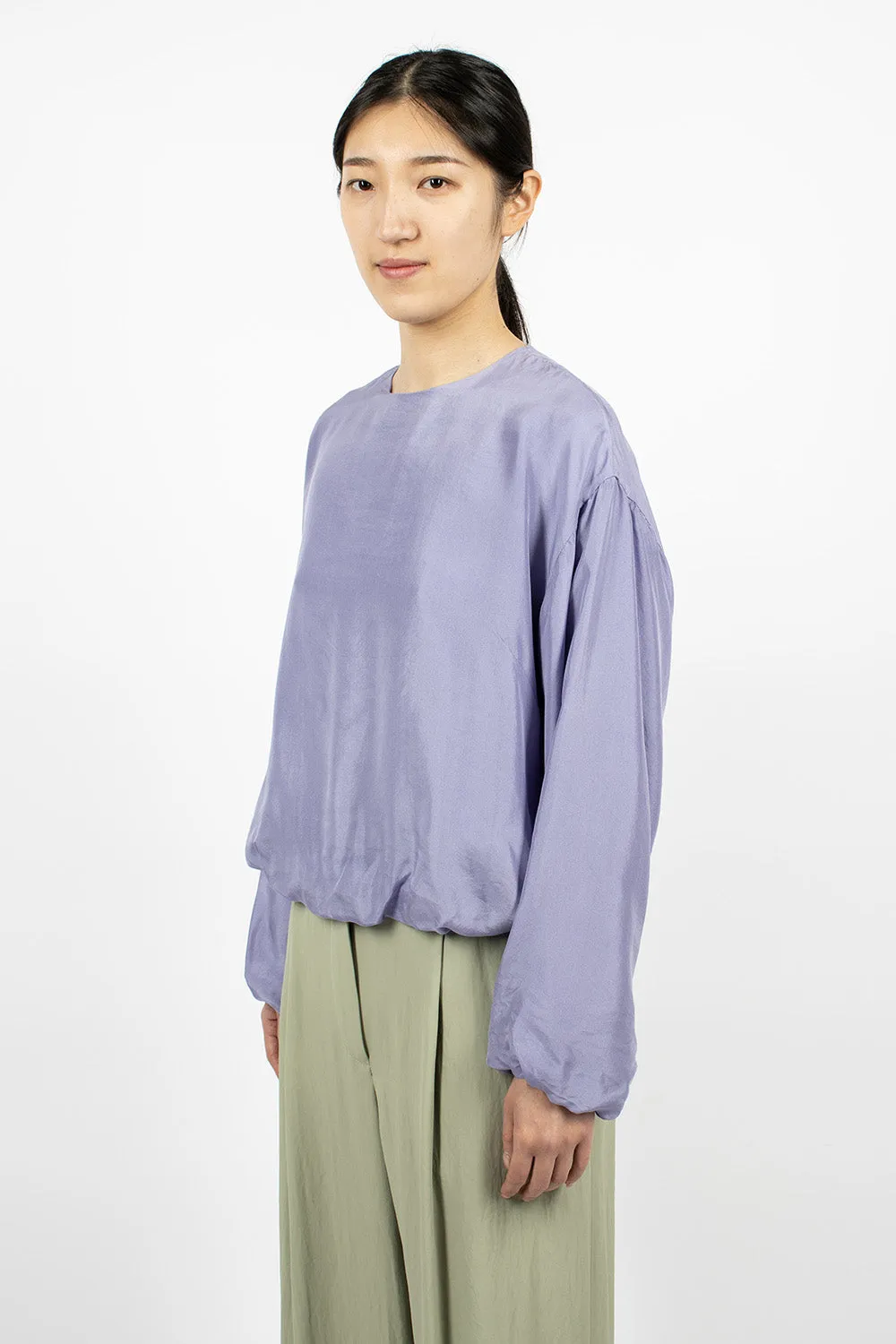 Silk Blouse Lavender