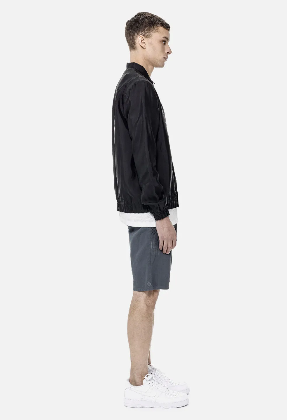 Silk Coach's Shirt / Black