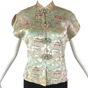 Silk Oriental Top