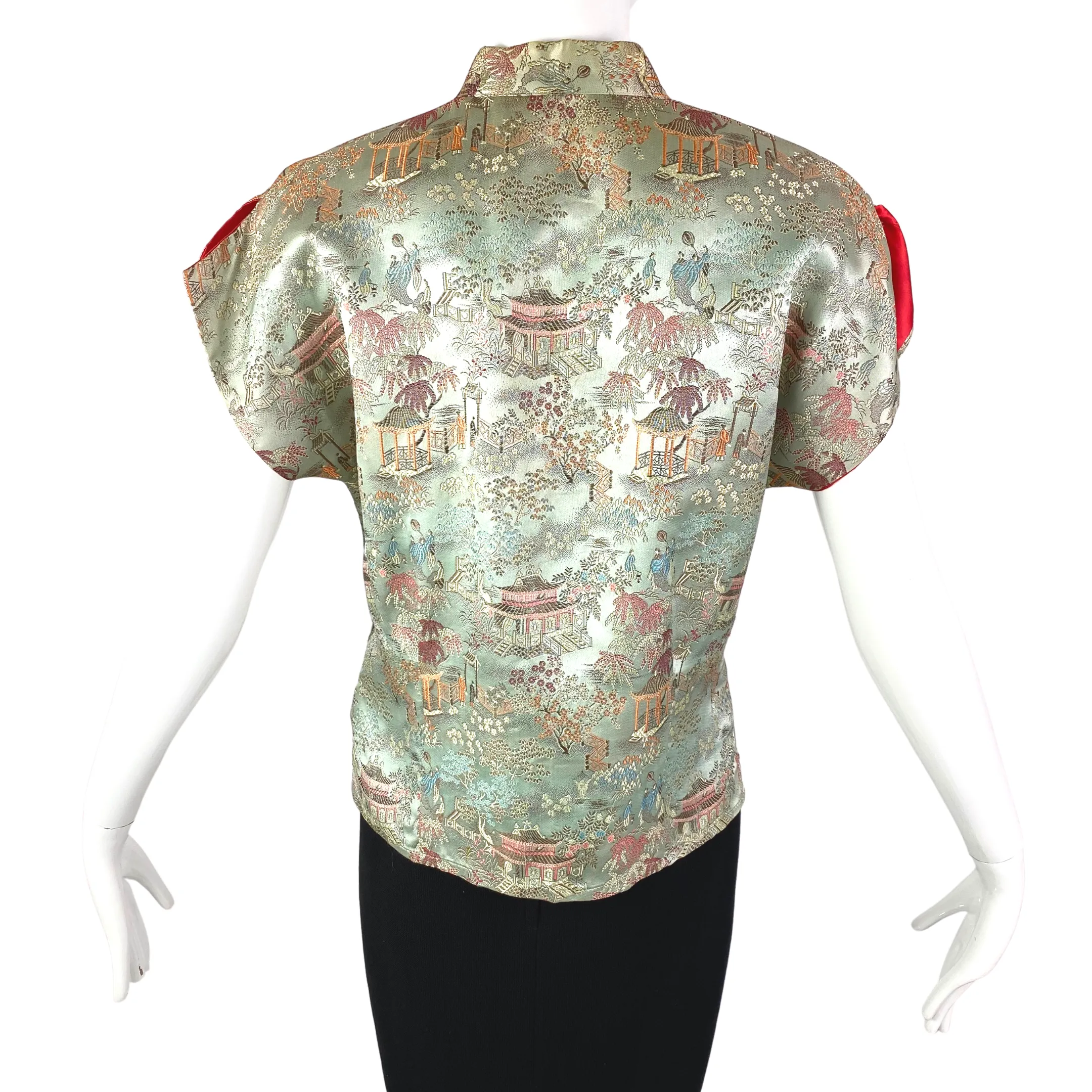 Silk Oriental Top