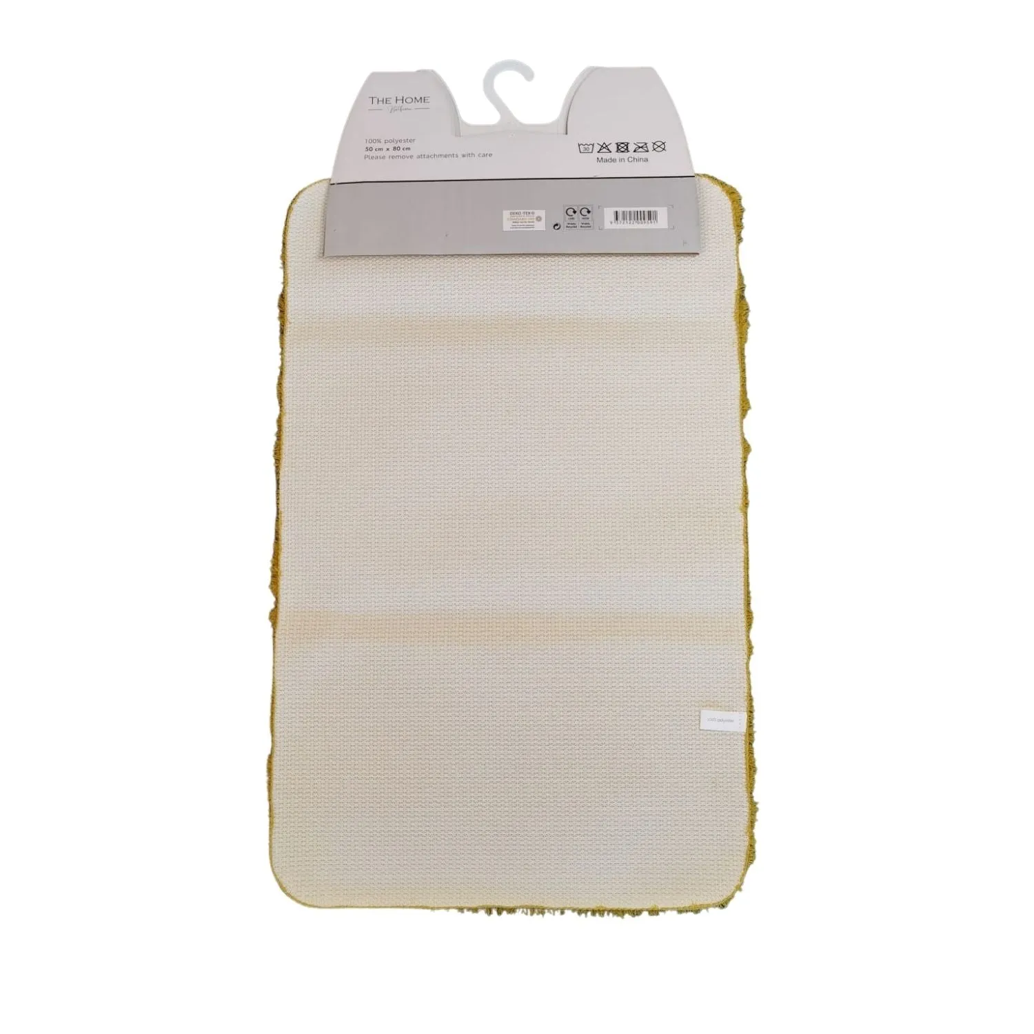 Soft Polyester Bath Mat - Ochre