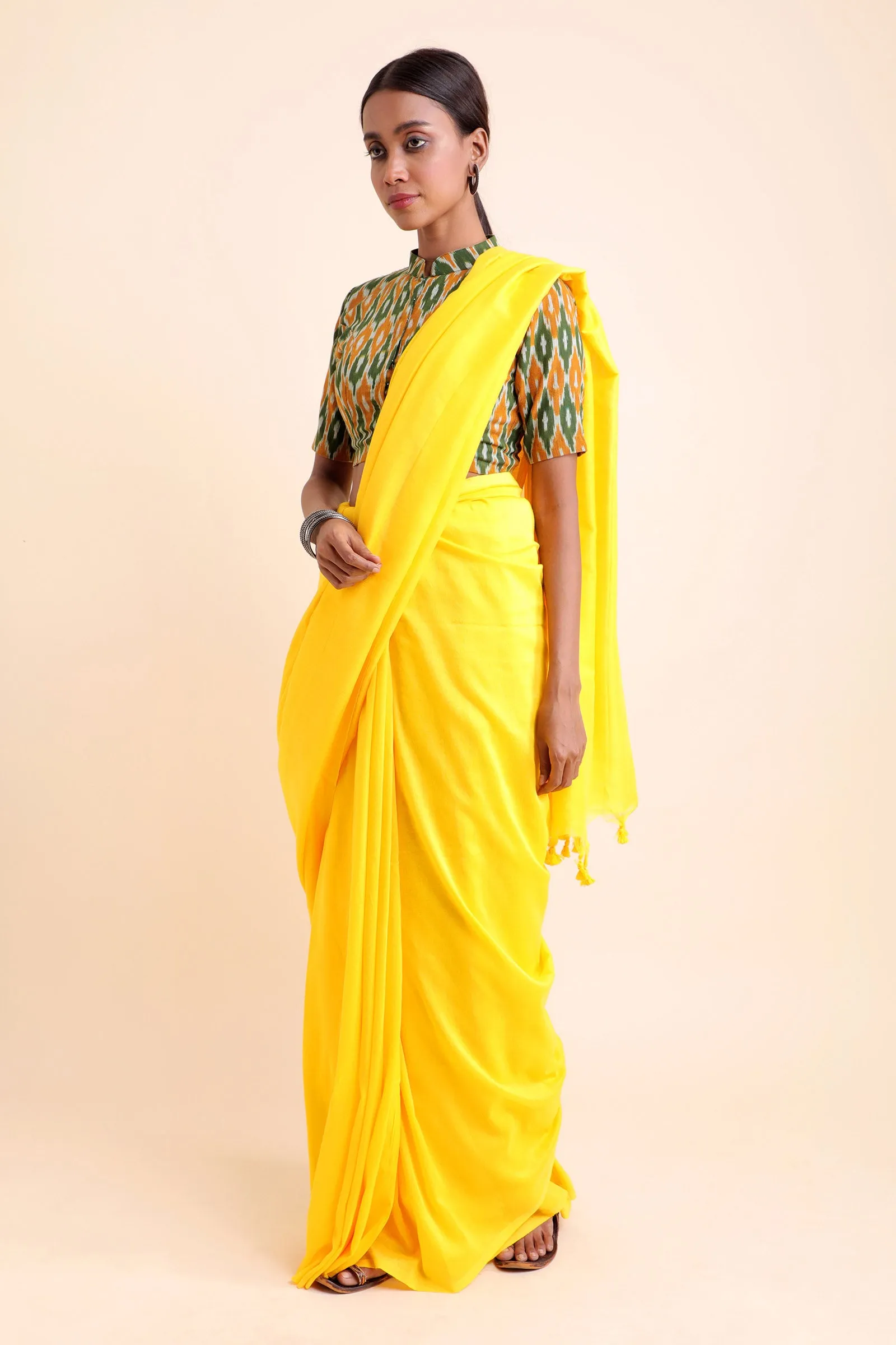 Sunshine Cotton Saree