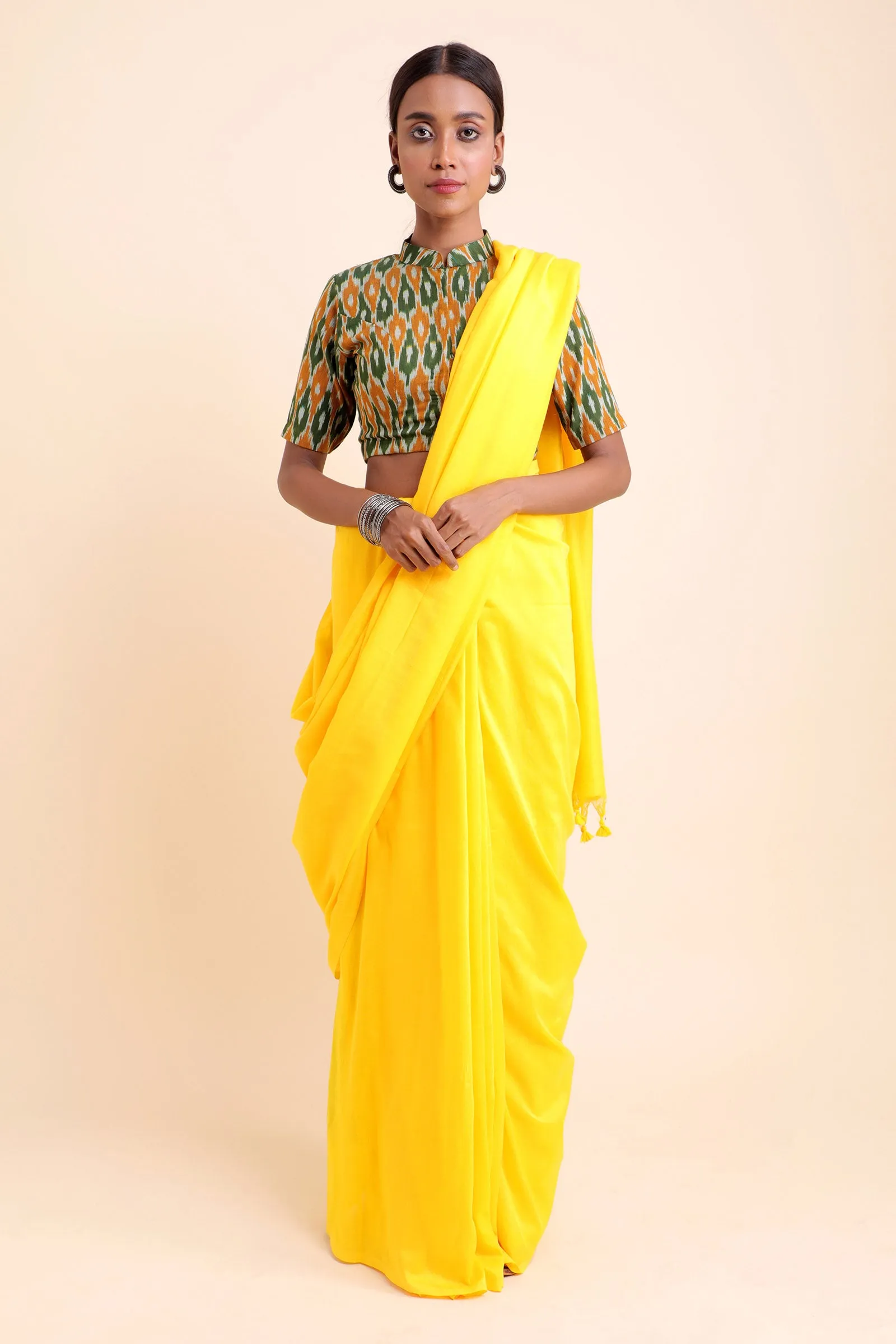 Sunshine Cotton Saree