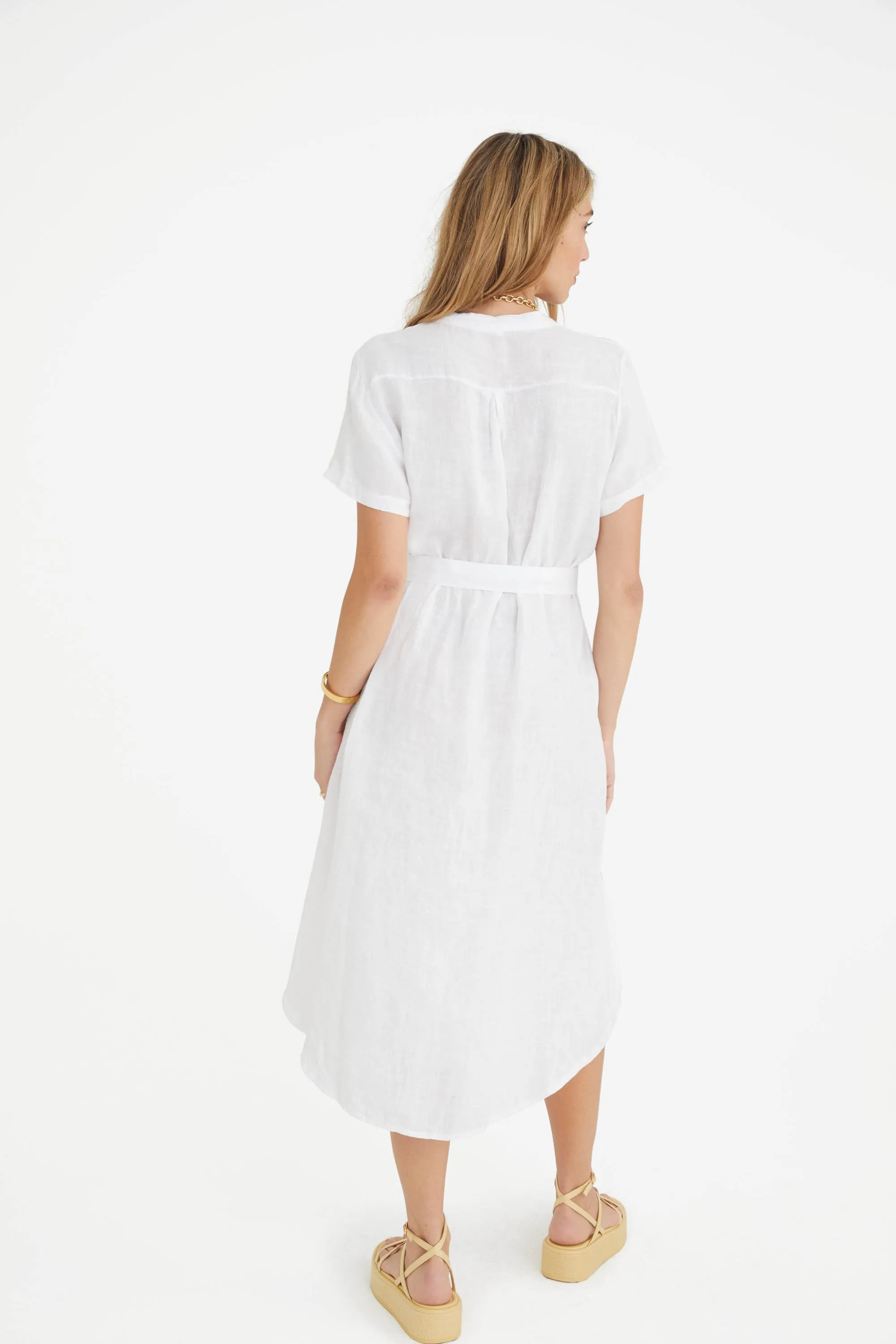 The Rosemary Linen Dress