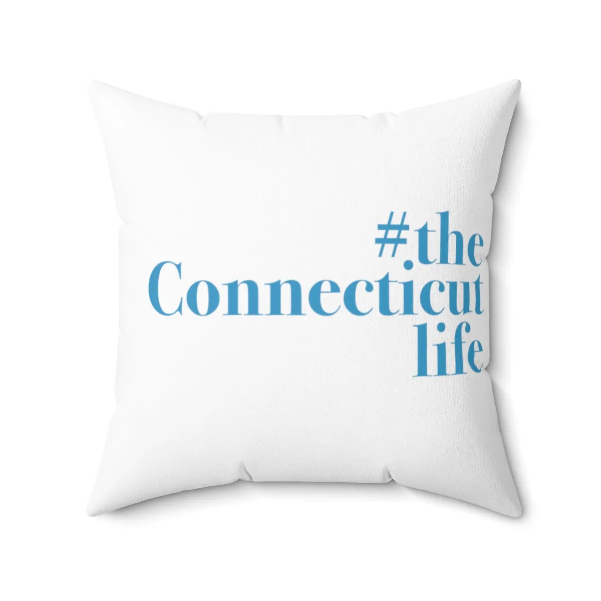 #theconnecticutlife Spun Polyester Square Pillow