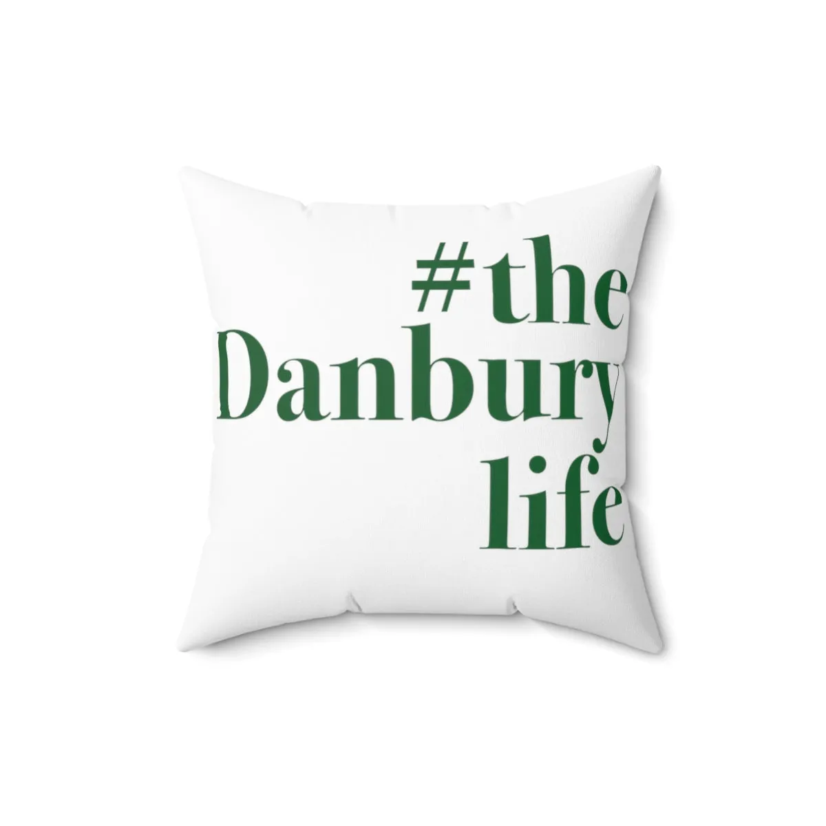 #thedanburylife  Spun Polyester Square Pillow