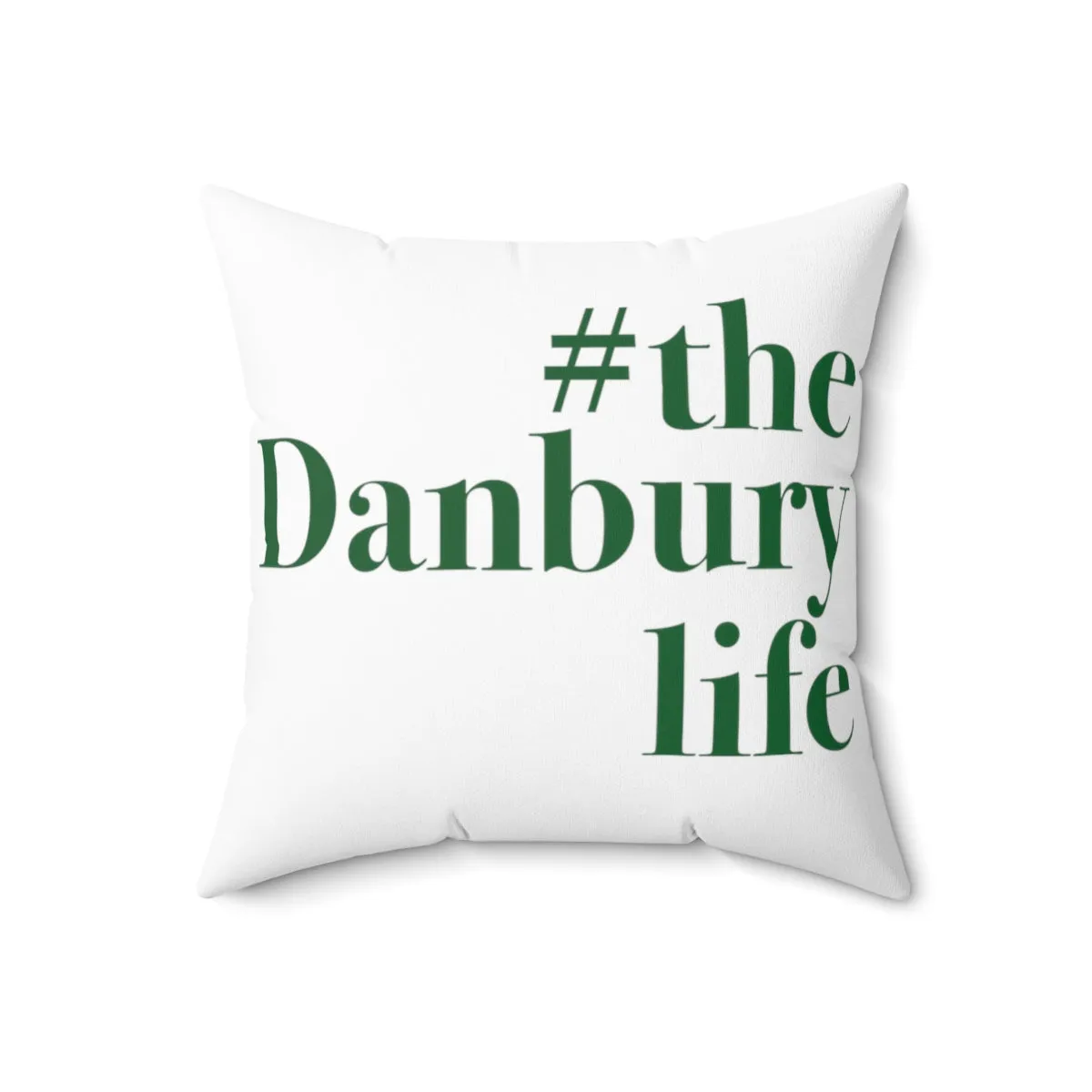 #thedanburylife  Spun Polyester Square Pillow