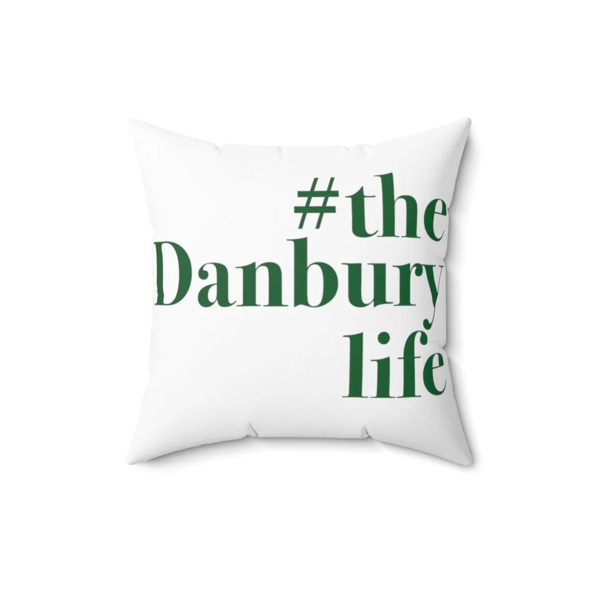 #thedanburylife  Spun Polyester Square Pillow