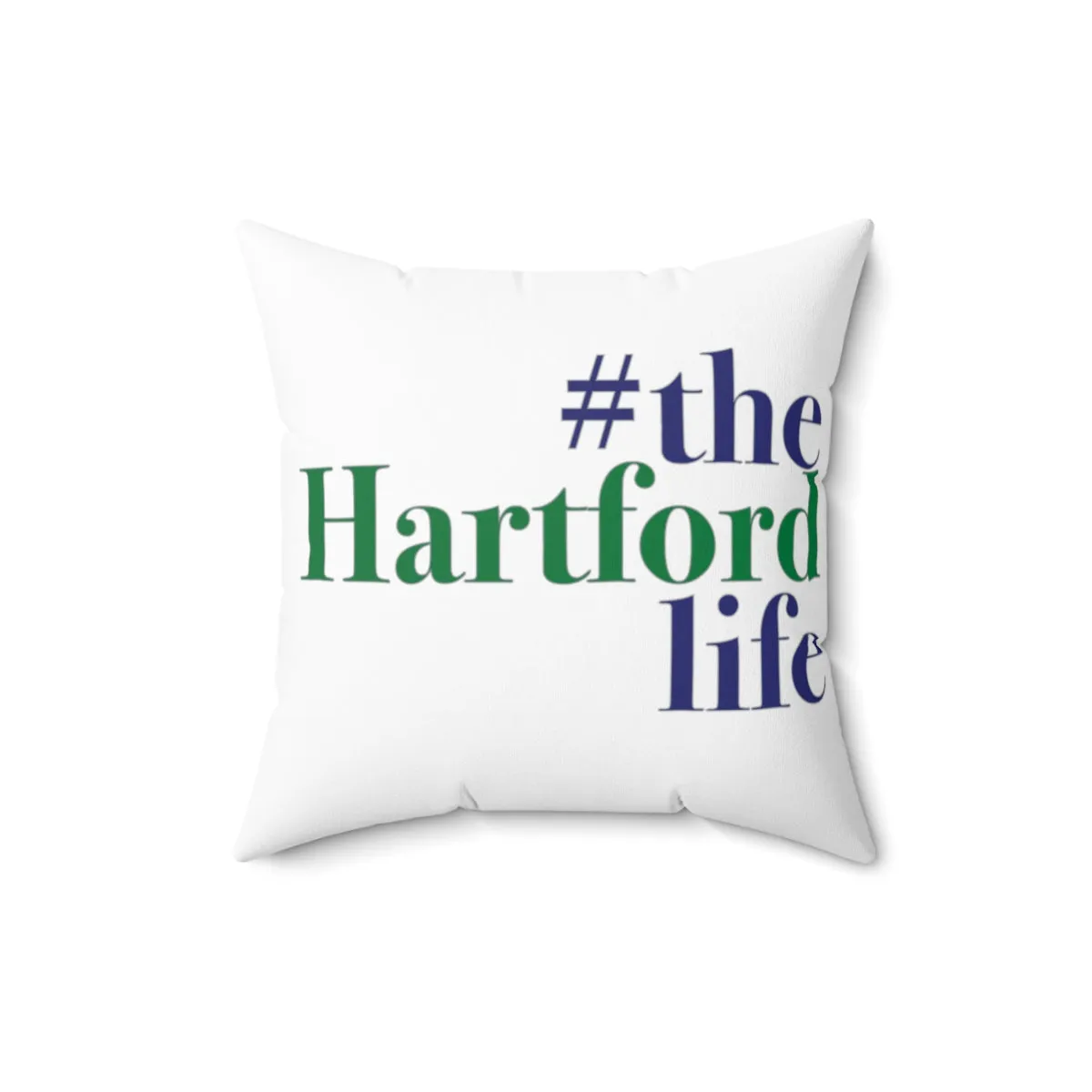 #thehartfordlife  Spun Polyester Square Pillow