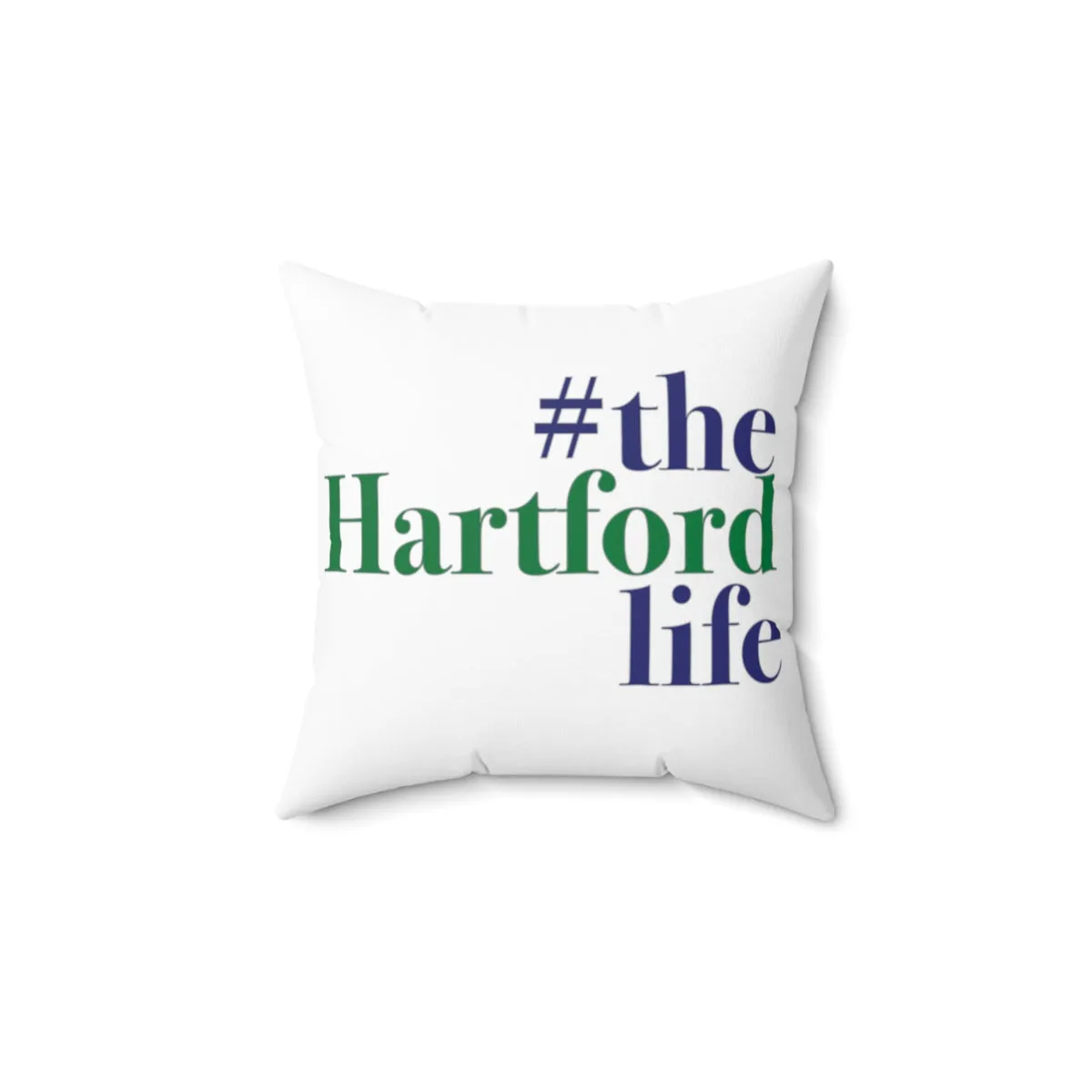 #thehartfordlife  Spun Polyester Square Pillow