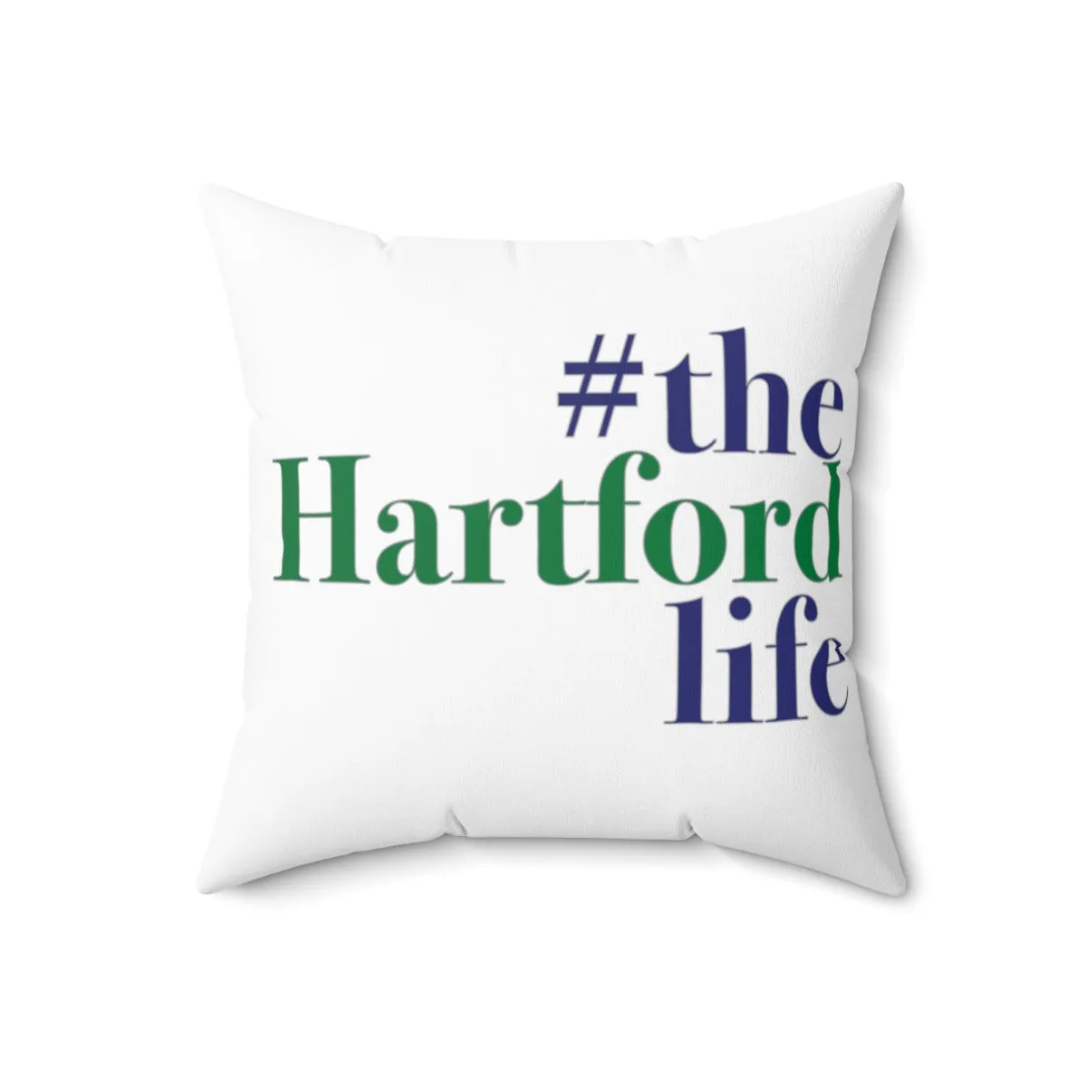 #thehartfordlife  Spun Polyester Square Pillow