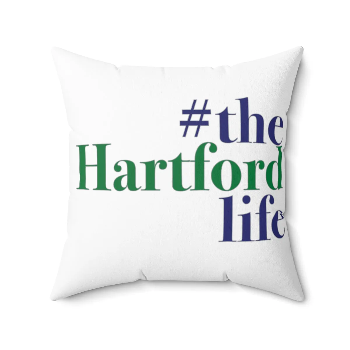 #thehartfordlife  Spun Polyester Square Pillow