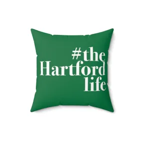 #thehartfordlife Spun Polyester Square Pillow