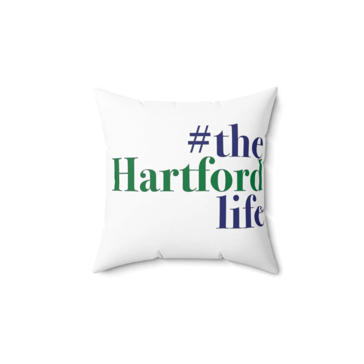 #thehartfordlife  Spun Polyester Square Pillow