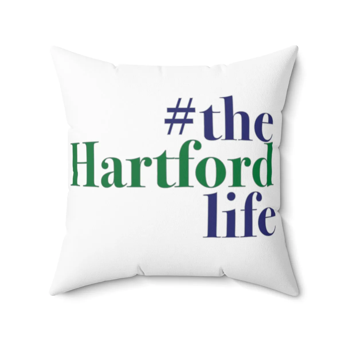 #thehartfordlife  Spun Polyester Square Pillow