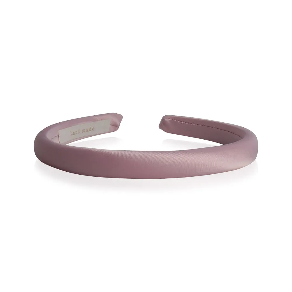 THIN SATIN ELEVATED HAIRBAND