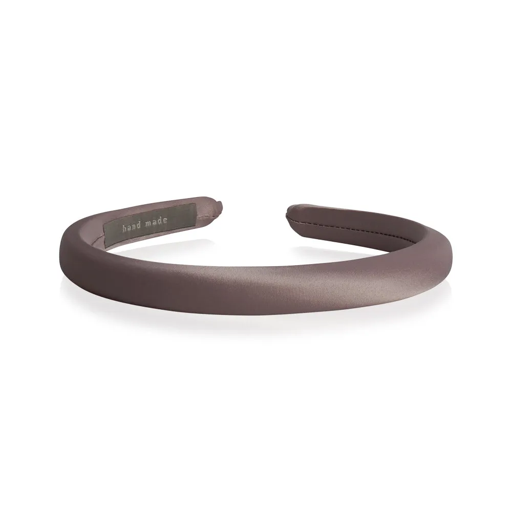 THIN SATIN ELEVATED HAIRBAND