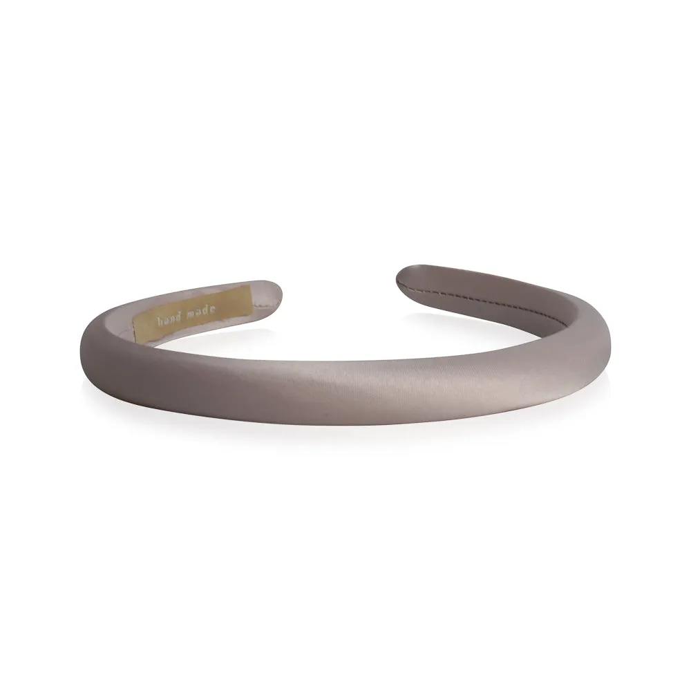 THIN SATIN ELEVATED HAIRBAND