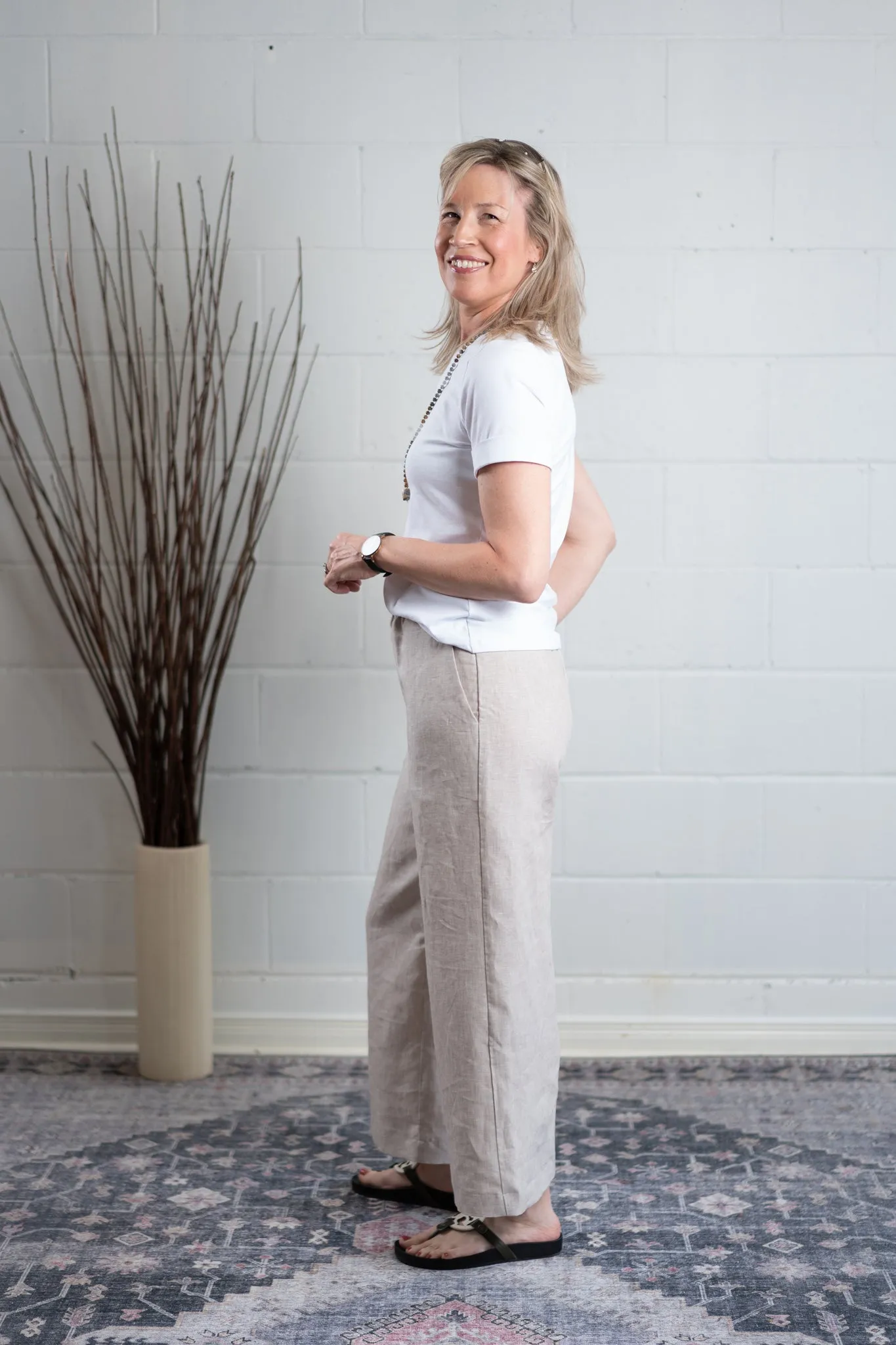 Tilda pant - linen