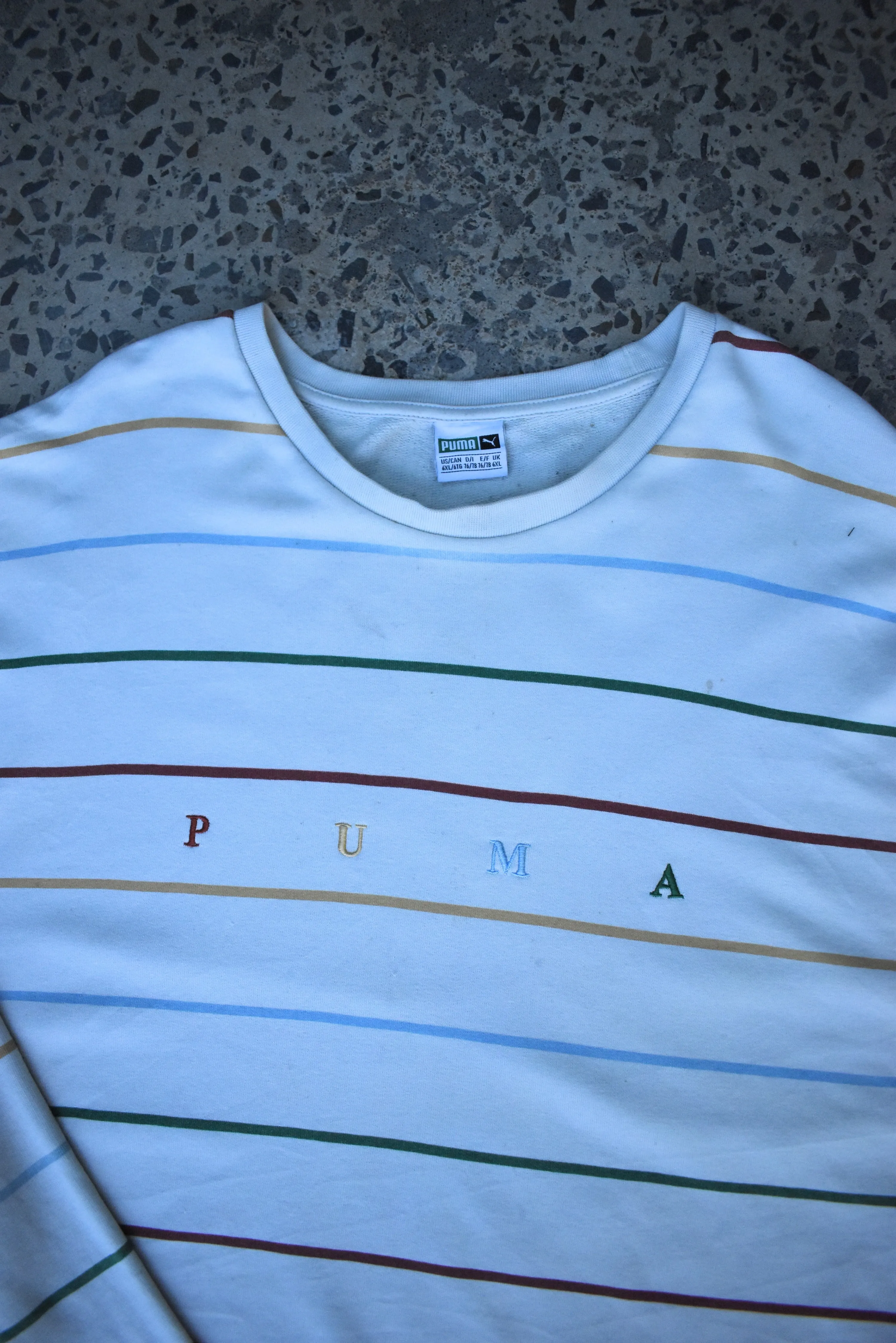 Vintage Puma Embroidered Logo Sweatshirt (Baggy) XXXL