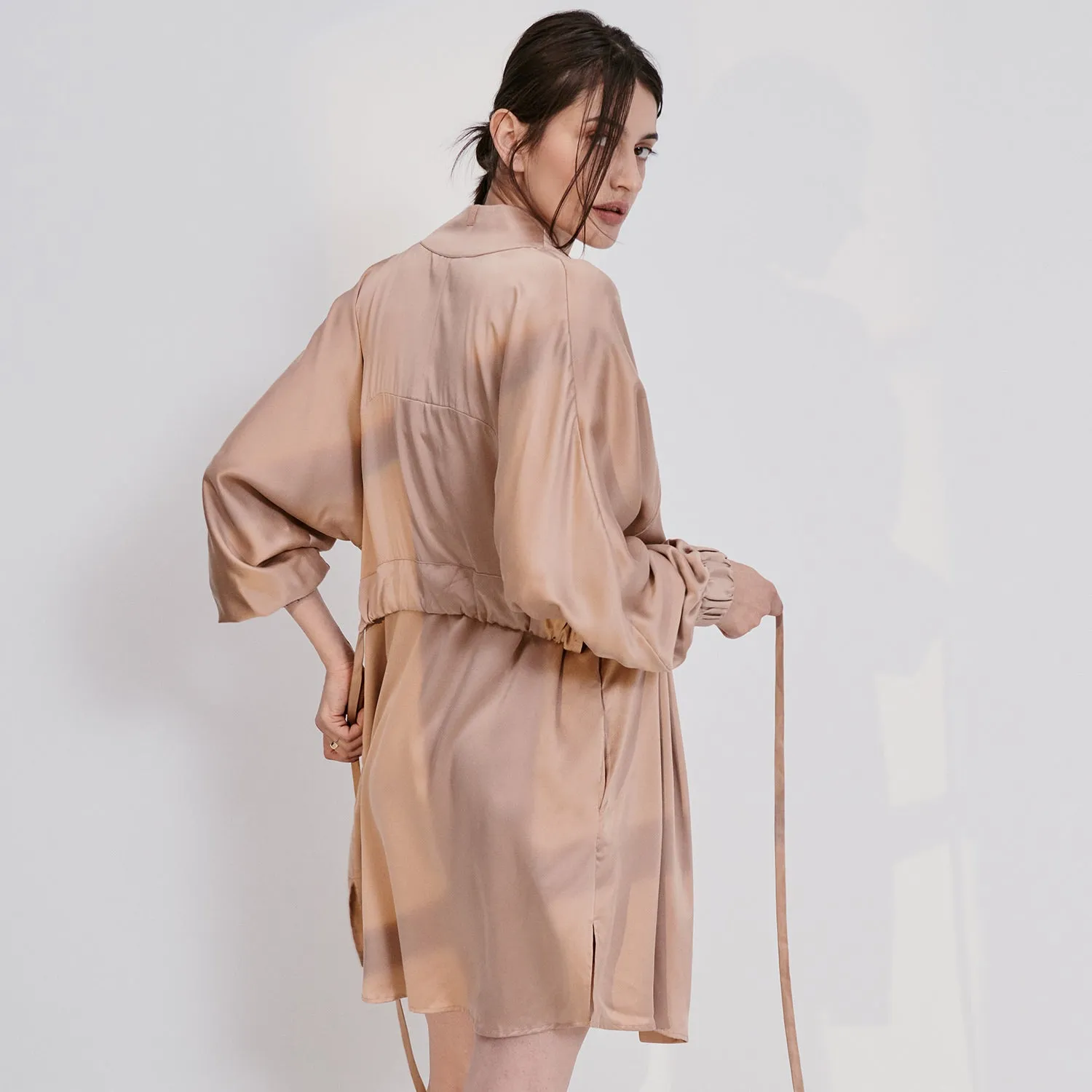 Washable Silk Robe