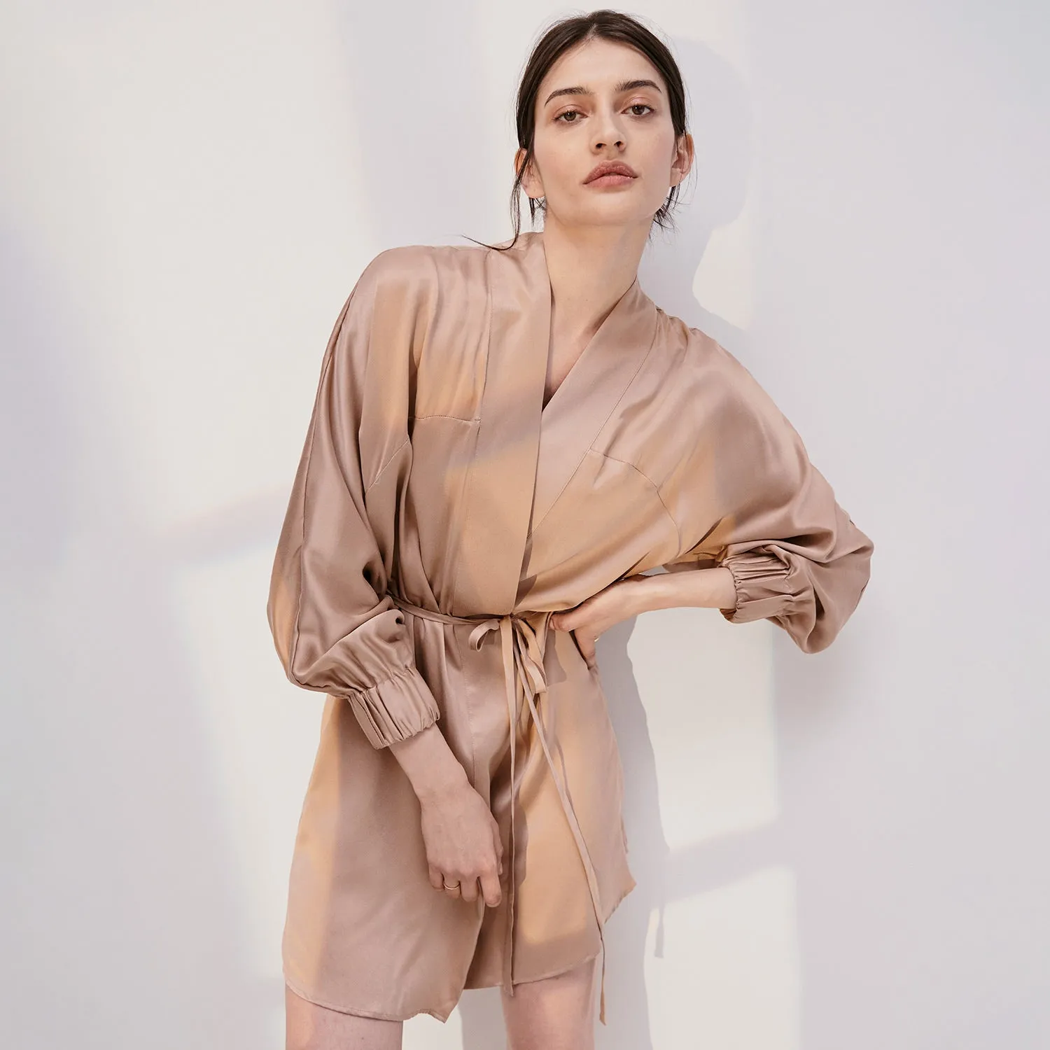 Washable Silk Robe