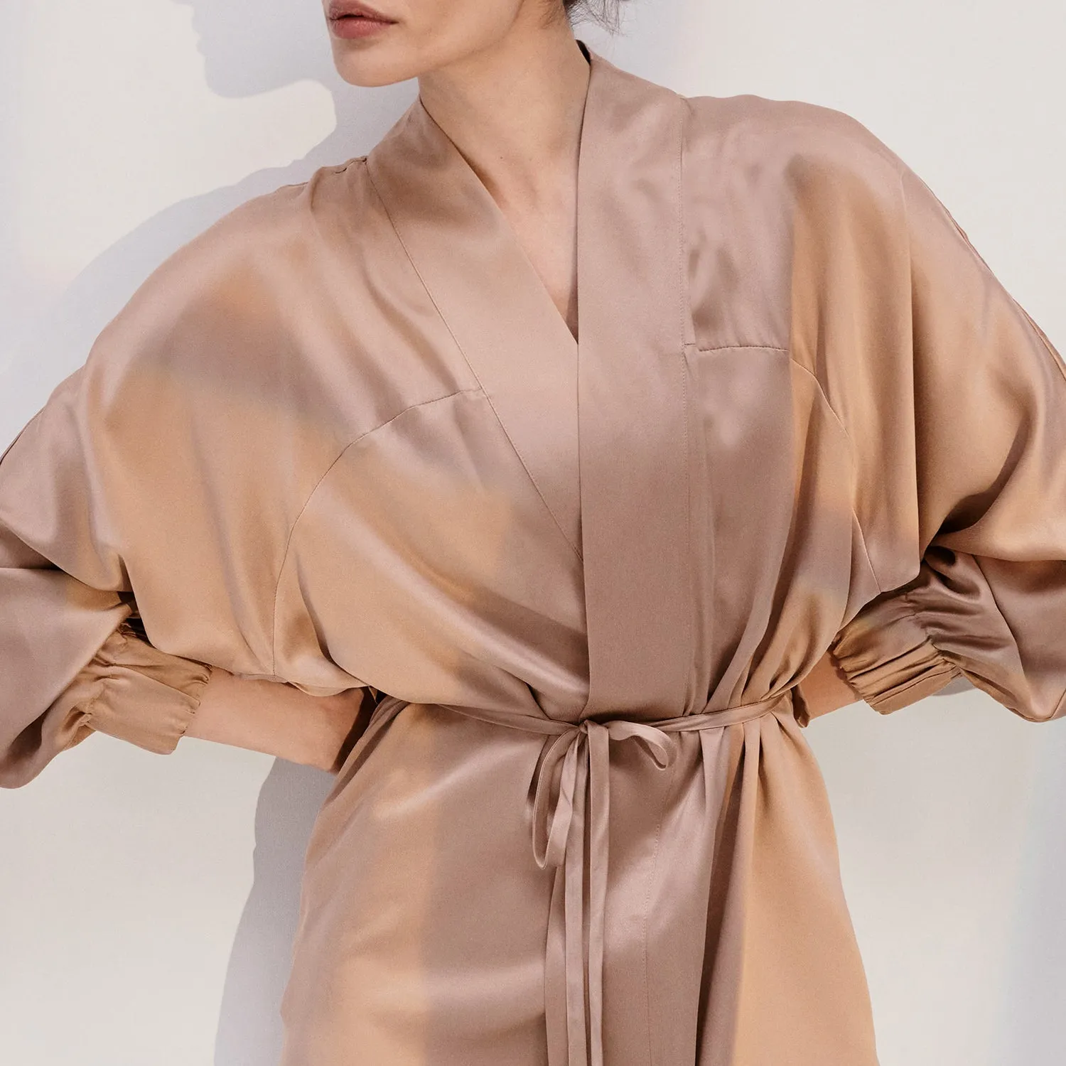 Washable Silk Robe