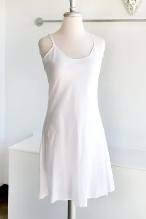 WHITE COTTON SLIP