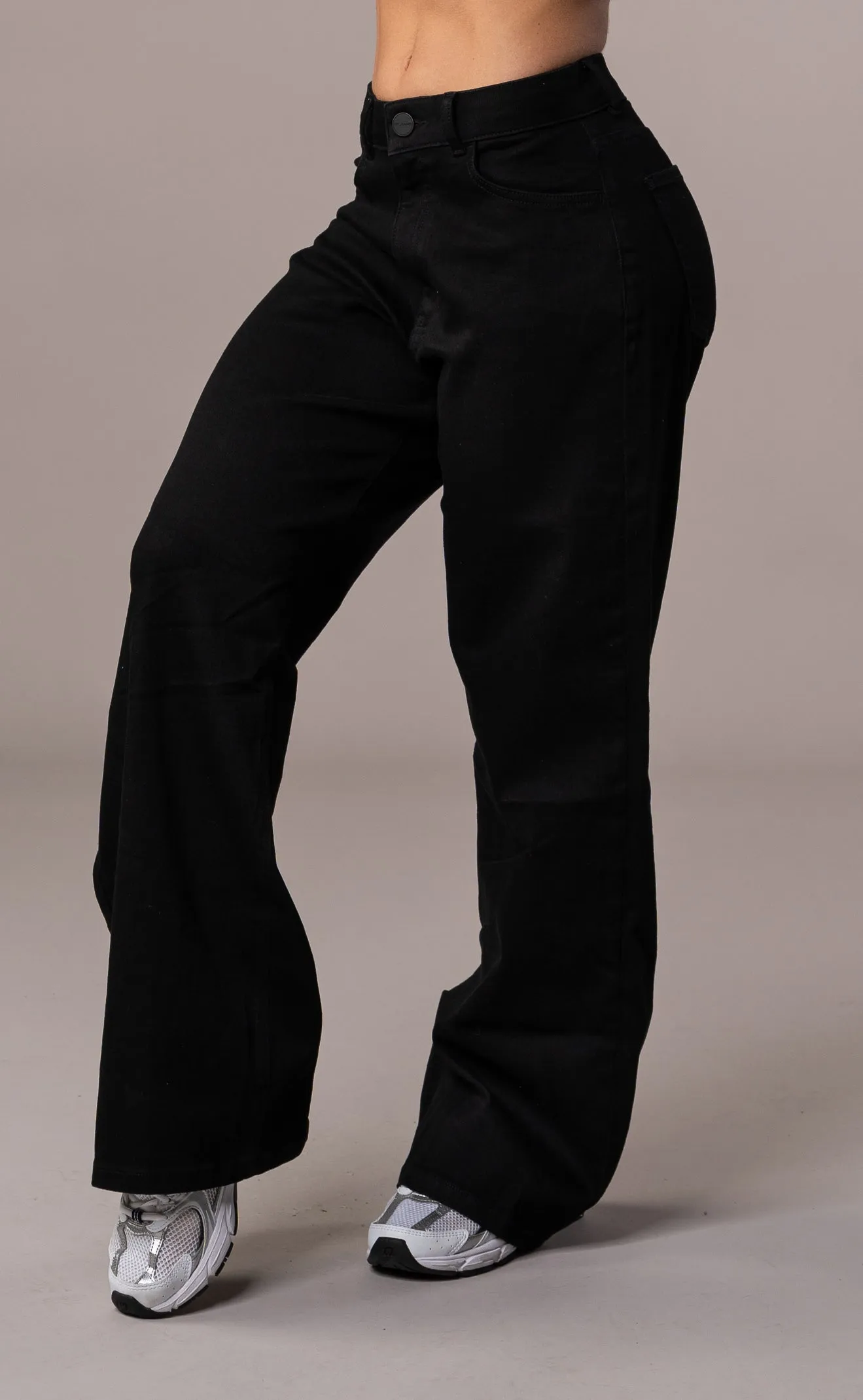 Womens Baggy Fitjeans - Black