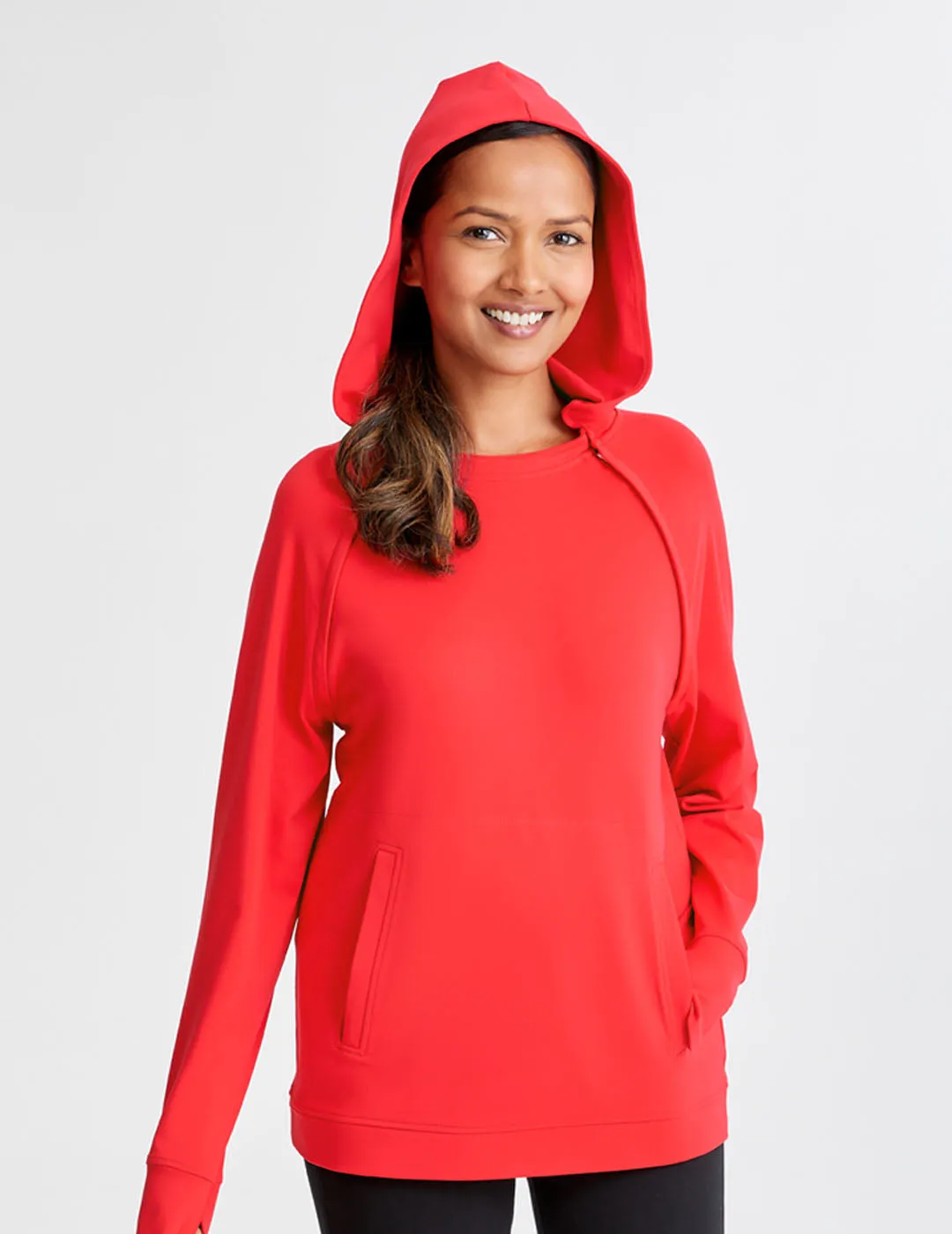 Womens Chest Port Access Hoodie by Oscar de la Renta