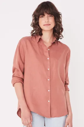 Xander Linen Auburn LS Shirt